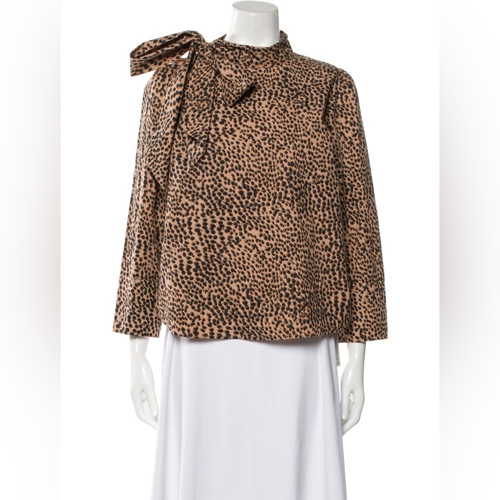 Ulla Johnson The Penelope Blouse in Animal Print size 4